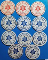 11 verschiedene Bierdeckel Bier Brauerei Erlen Glarus