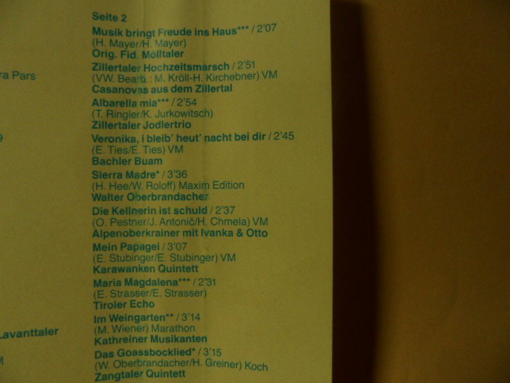 Musicassette: HITKONZERT – Usato da Langnau i. E. venduto da mar_hw58 2