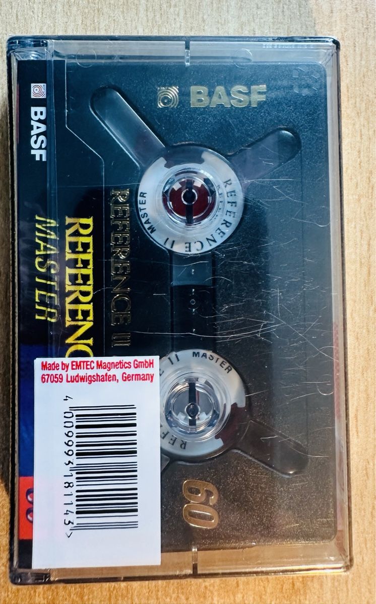 Musicassette: BASF REFERENCE II MASTER, Typ II, 60 Min. for professionals – Nuovo e nell'imballaggio originale da Lenzburg venduto da Cazador 1