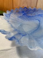 Leonardo Schale, gross, blau marmoriert, alt