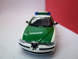 Alfa Romeo 156 - Polizei - von Minichamps !!! - Rarität