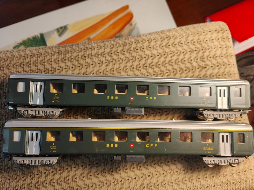 Wagon De Train Grad Wagon – Lima – Échelle 0 – Style Hornby Jep – Vintage