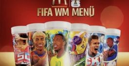 FIFA WM Menu Becher Set Sammlung OVP!