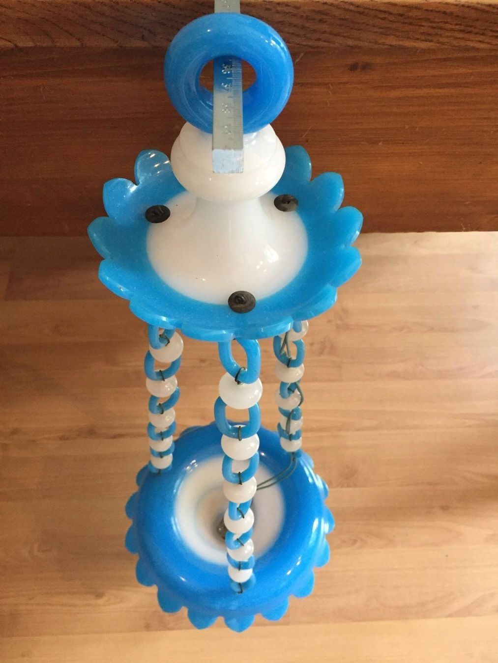 Lampade: Antike Opalin-Lampe - Epoche Charles X – Usato da Basel venduto da Lancer4 2