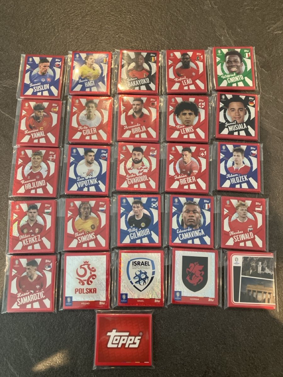 Topps Carte collezionabili: Topps UEFA Euro 2024 complet sans SP – Nuovo (secondo la descrizione) da Daillon venduto da Camus82