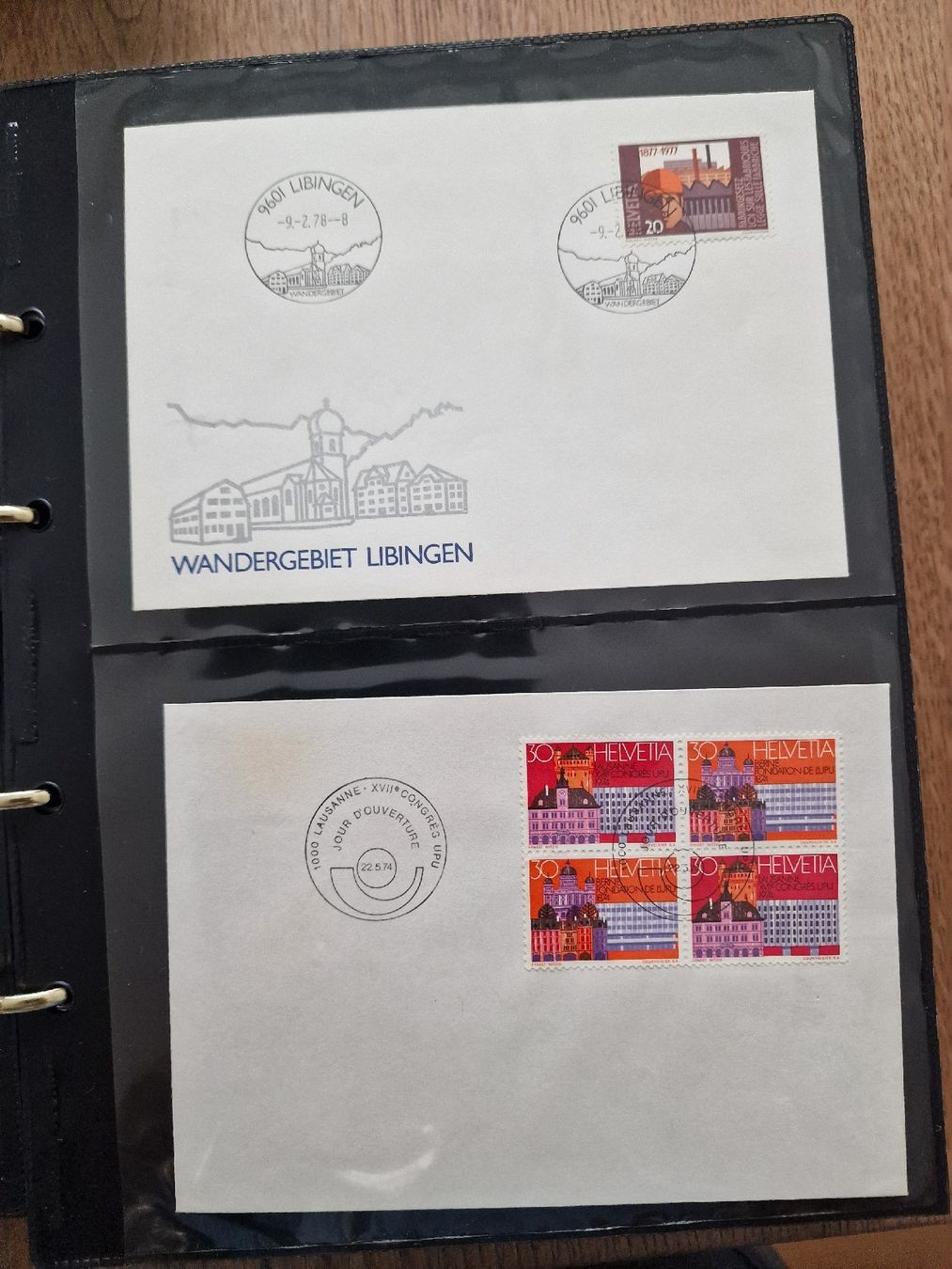 Tutti i francobolli: Schweizer Ersttagsbriefe Sammlung - Top Zustand! – Usato da Gossau SG venduto da ush_db7j 3