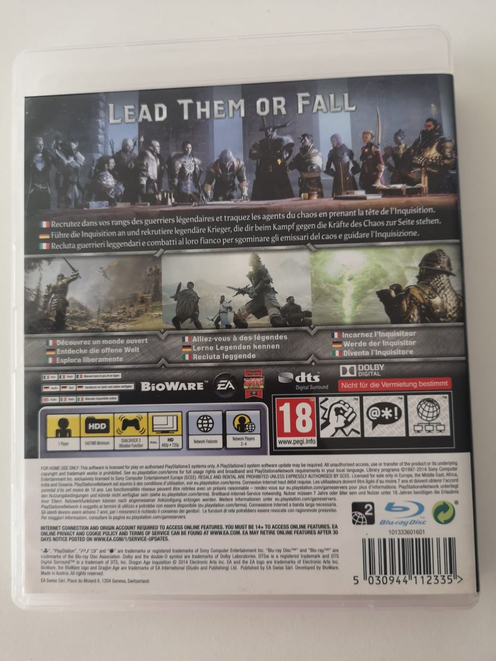 Sony Jeux: Dragon Age Inquisition (PS3) – D'occasion à Herisau par Seyashop1 2