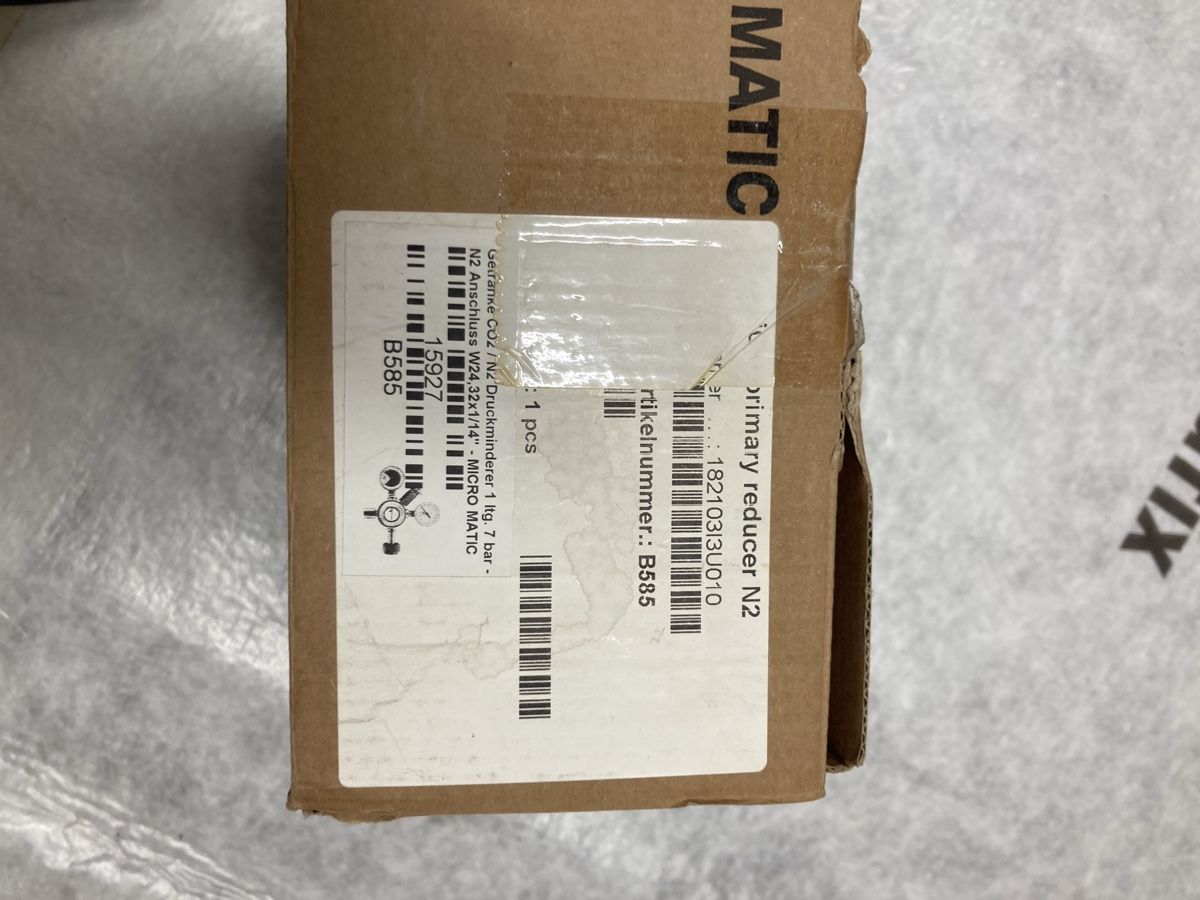 Messen: Micro Matic Premium Regulator - Druckminderer N2, Neu! – Neu und originalverpackt aus Luthern Bad von Peter686 5