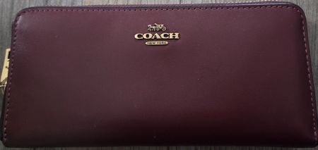 Coach Geldbörse Bordeauxrot