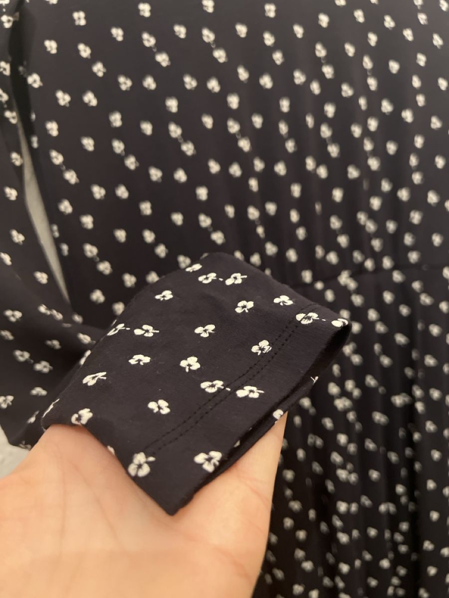 Max Mara Vestiti: Weekend Maxmara | Schwarzes Kleid mit Blumenmuster  – Nuovo (secondo la descrizione) da Basel venduto da SimpleE 1