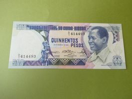 Guinea-Bissau 1983,  500 Pesos - ungefaltet