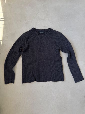 Dolce & Gabbana Pullover schwarz/grau Grösse S