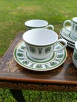 4 Tassen mit Untertasse - Schönwald