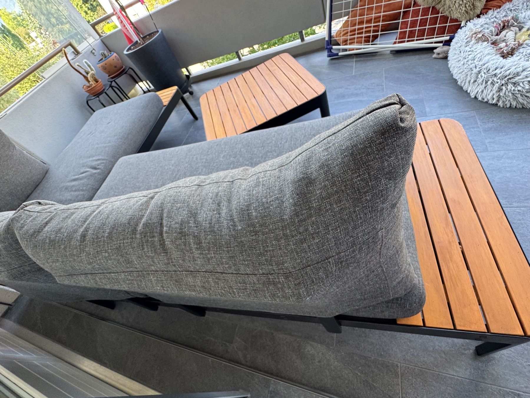 Micasa Divani: Gartenlounge anthrazit – Usato da Thun venduto da strubeli0_2 2