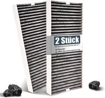 2x Aktivkohlefilter für Dunstabzugshaube DKF 35-P Geruch