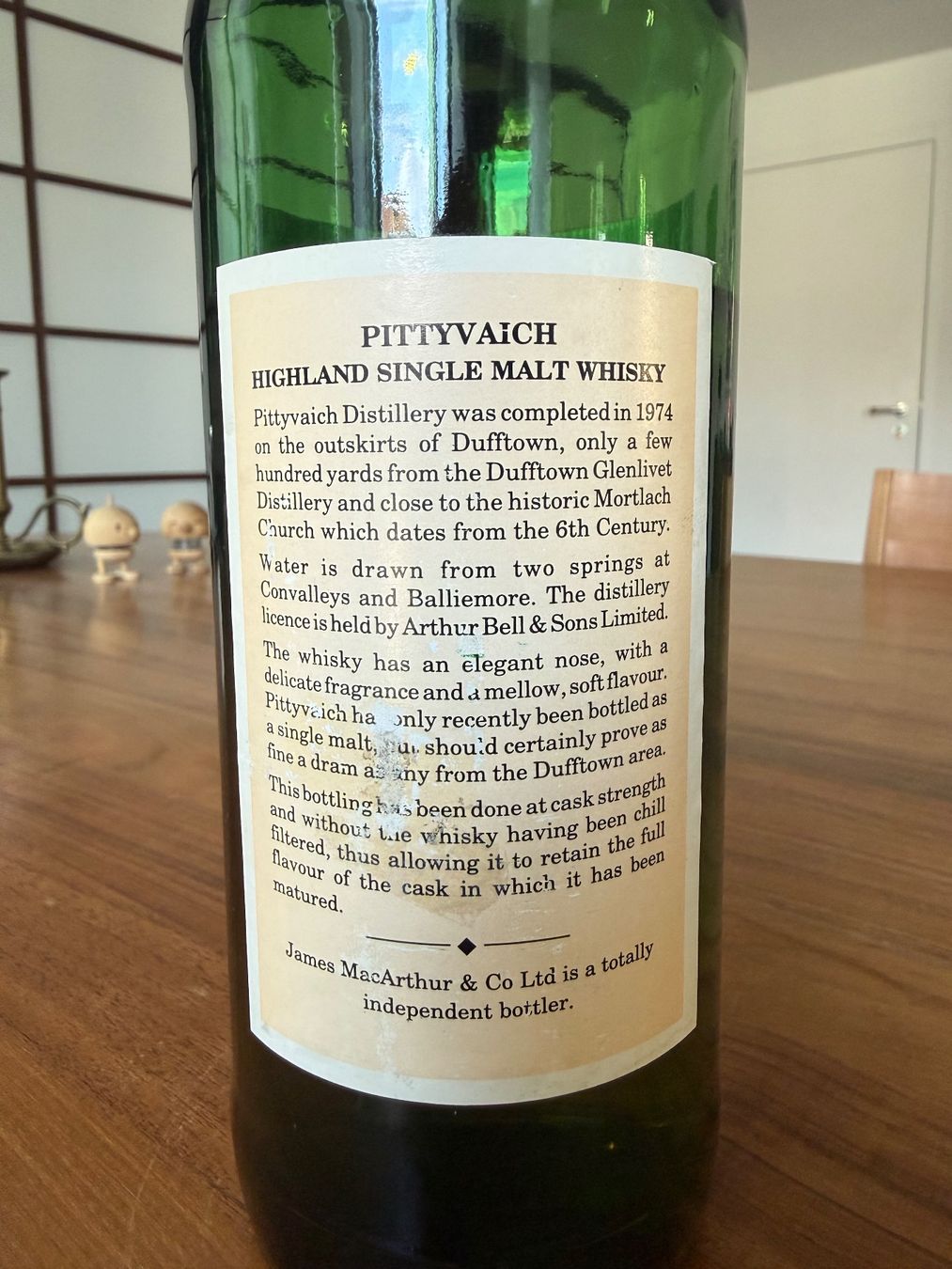 Bevande alcoliche: Pittyvaich Whisky Lost Distillery - Offene Flasche! – Usato da Rapperswil SG venduto da islayfan 6