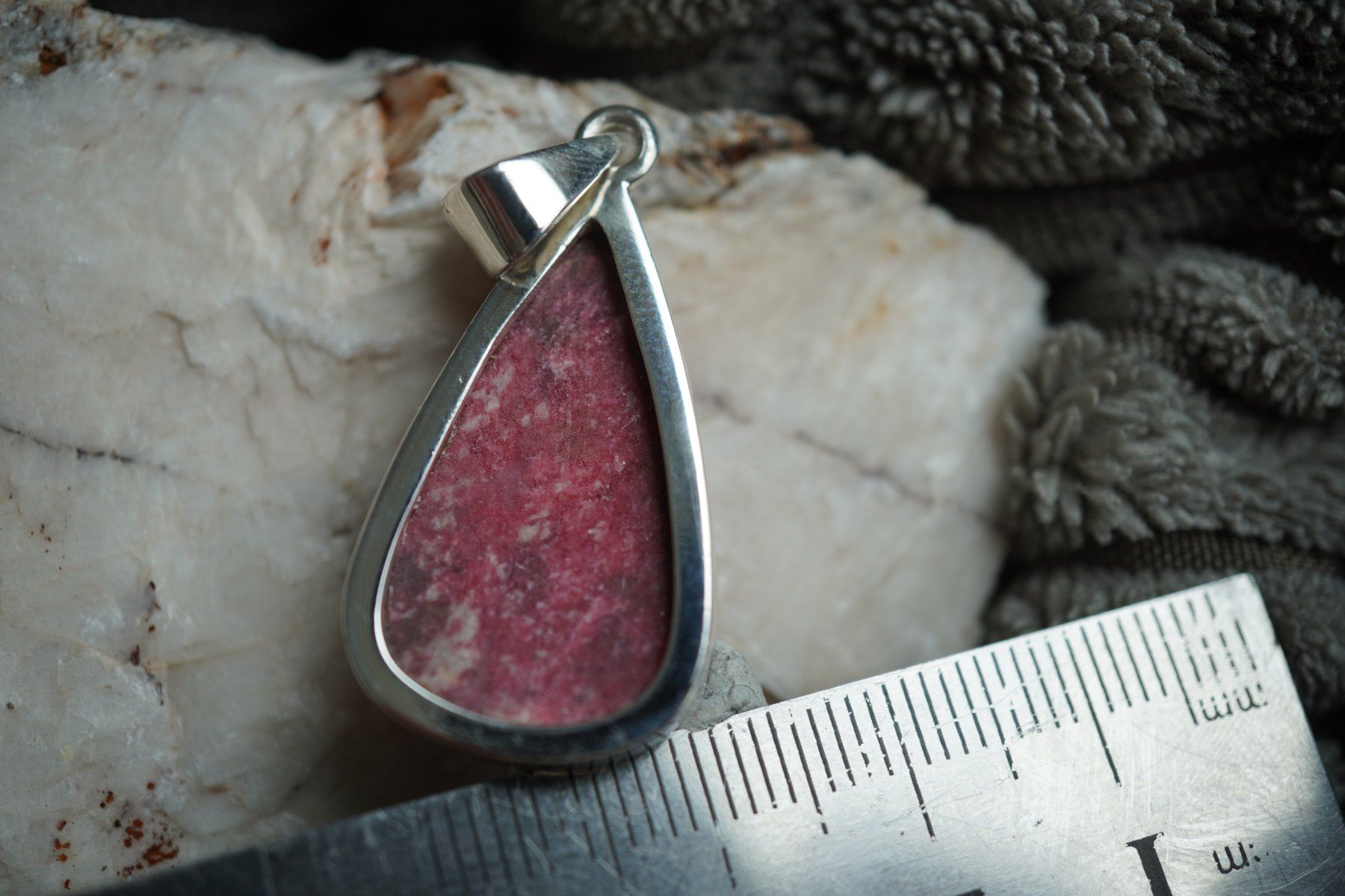 Ciondoli: Thulit     Silber 925 Silber  Anhänger edel – Nuovo e nell'imballaggio originale da Eschenbach SG venduto da topstone 8