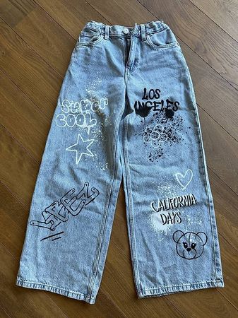 Baggy Jeans für Mädchen, Gr. 146