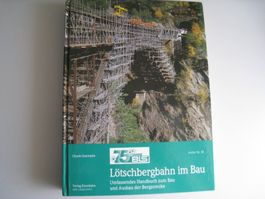 Lötschbergbahn im Bau C.Jeanmaire Archiv Nummer 58