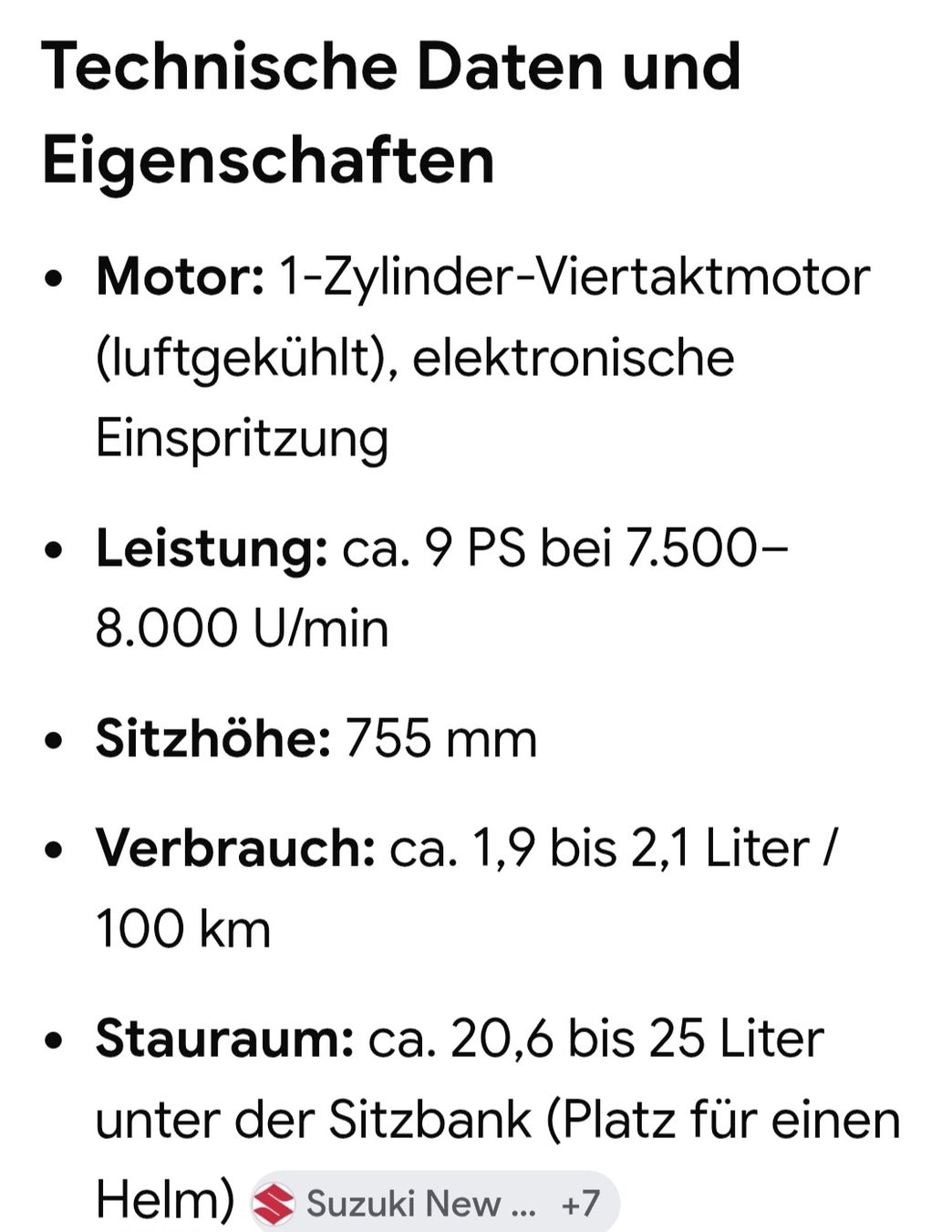 Suzuki Scooters: Super 125-er Roller !! Suzuki UK110 – Gebraucht aus Igis von Tiggers1 8