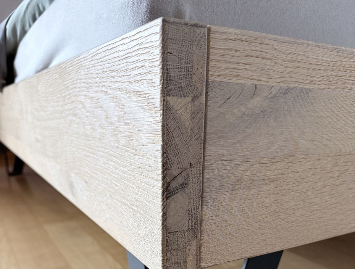 Hasena Betten: Doppelbett Holz Wildeiche Hasena – Gebraucht aus Hilterfingen von sAs_mxp 1