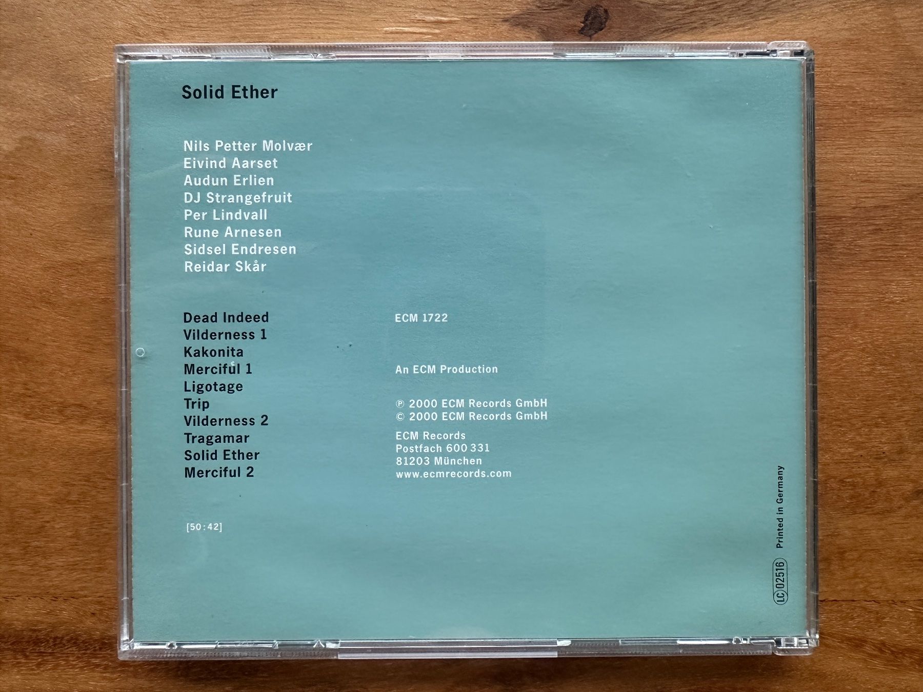 CDs: Nils Petter Molvaer - Solid Ether CD - Winter Jazz! – Gebraucht aus Horgen von flyingpenguin2000 5