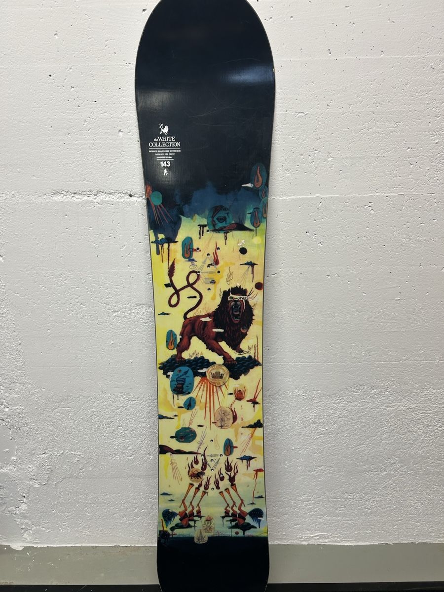 Burton Board: Burton Snowboard The White Collection, 143cm – Usato da Birmensdorf ZH venduto da FabianTs01