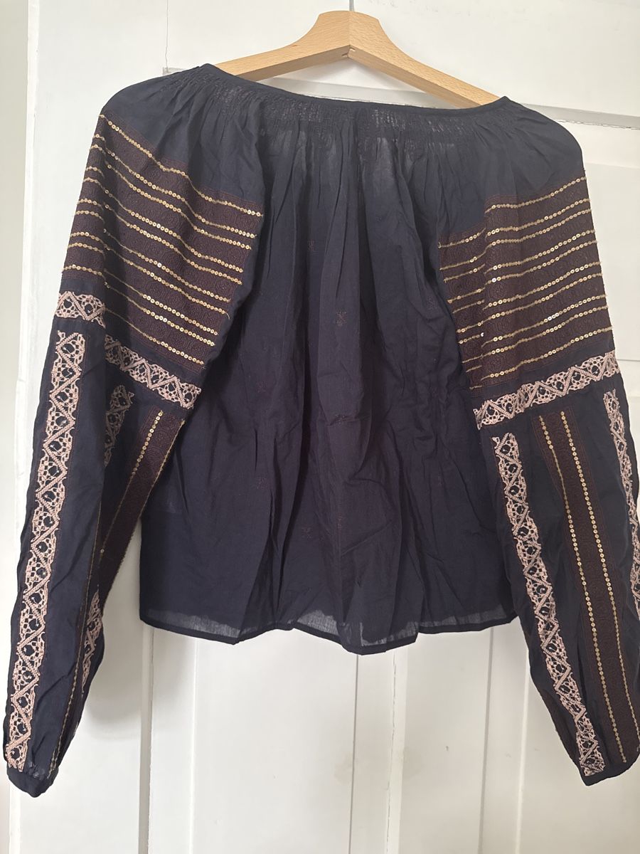 Chemisiers: Boho Bluse LSF – D'occasion à Zürich par einkaufswagen 1