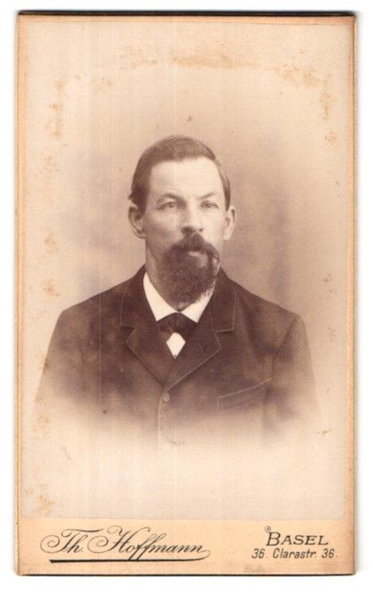 Fotografie & Manifesti: Fotografie Th. Hoffmann, Basel, Clarastr – Usato da Berlin venduto da bartko-reher