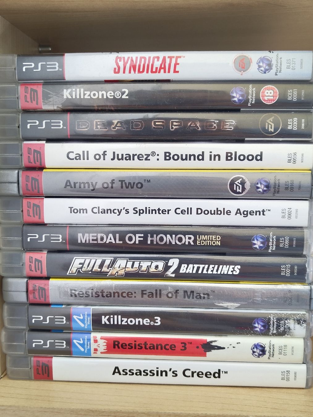 Sony Giochi: Vintage PS3 Game Bundle - 12 Games - Action & Adventure – Usato da Glattbrugg venduto da har_jgc7