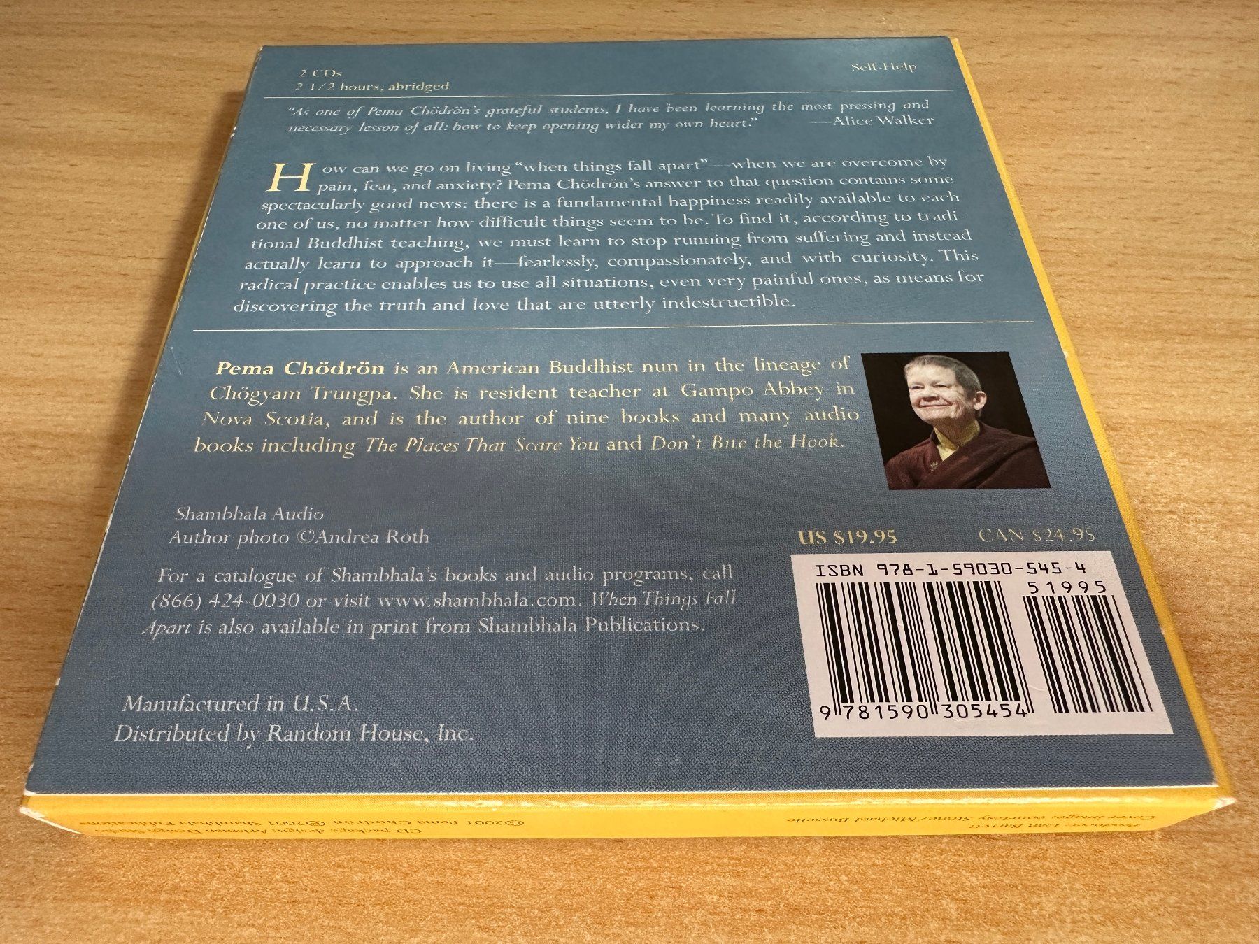 Audiolibri: Pema Chödrön When Things Fall Apart Heart Advice for Diffic – Usato da Rikon im Tösstal venduto da Alpenmutz 1