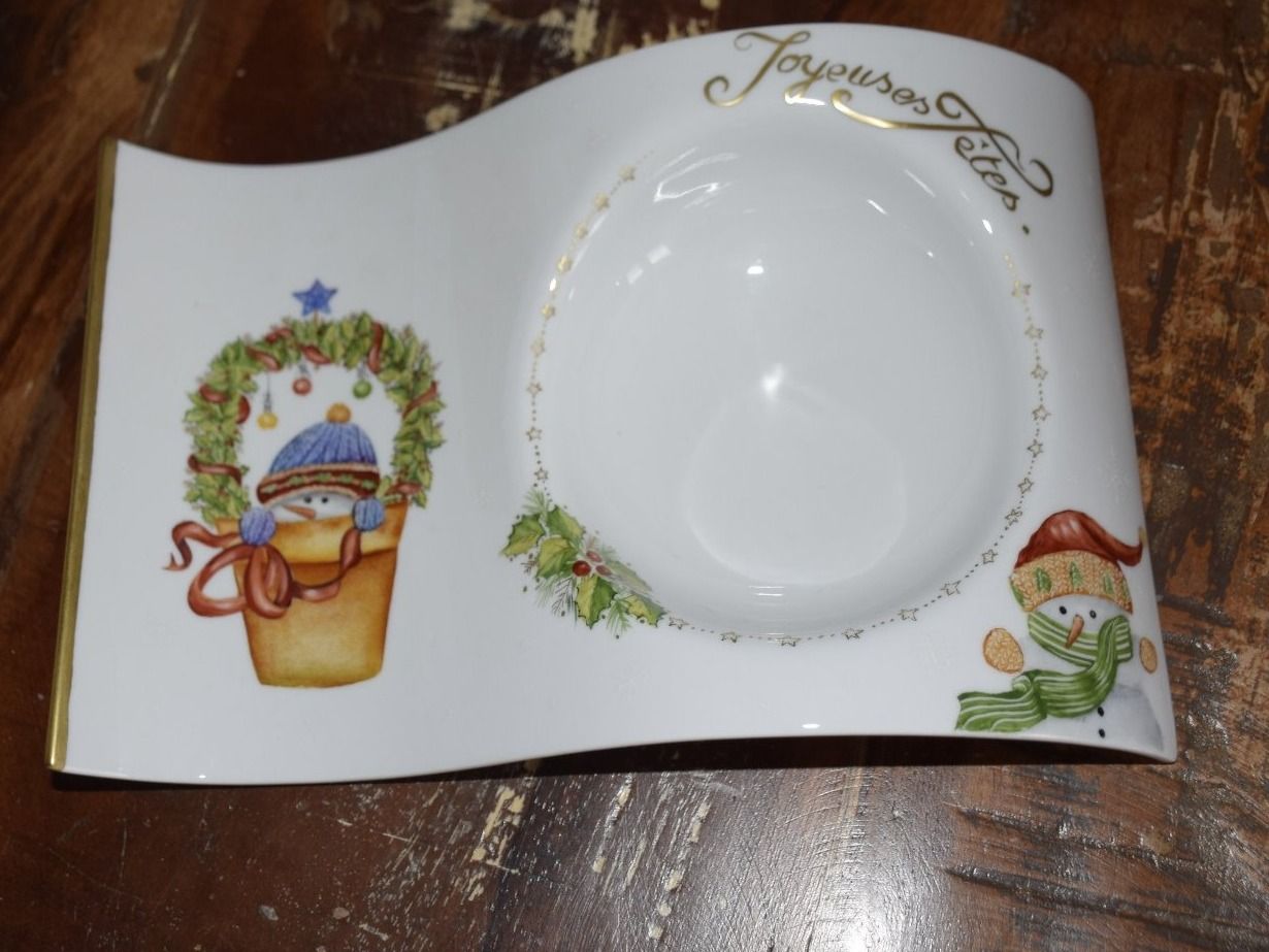 Piatti: Assiette décoration / Apéro " Joyeuses fêtes" – Usato da Wetzikon ZH venduto da Wetzicardo25 5