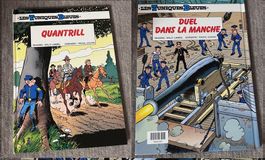 Album double Tuniques bleues Quantrill / Duel dans la Manche