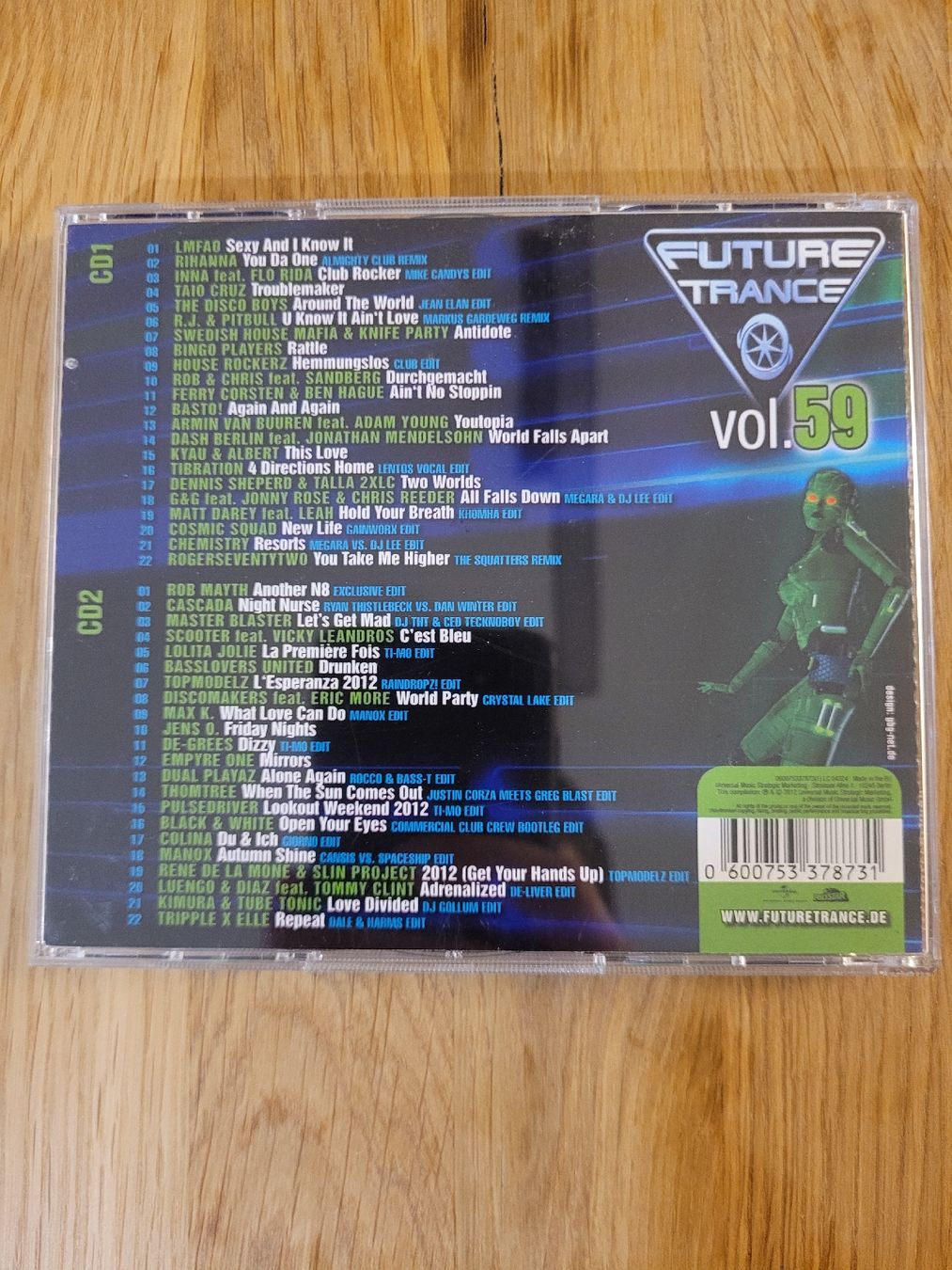 CDs: Future Trance Vol. 59 CD double compilation trance – Gebraucht aus Cheseaux-Lausanne von tof_5wdg 1