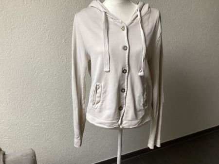 NILE Damen Kapuzenjacke creme beige Grösse S guter Zustand
