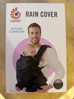 Ergobaby Regenverdeck für Babytragen schwarz neu