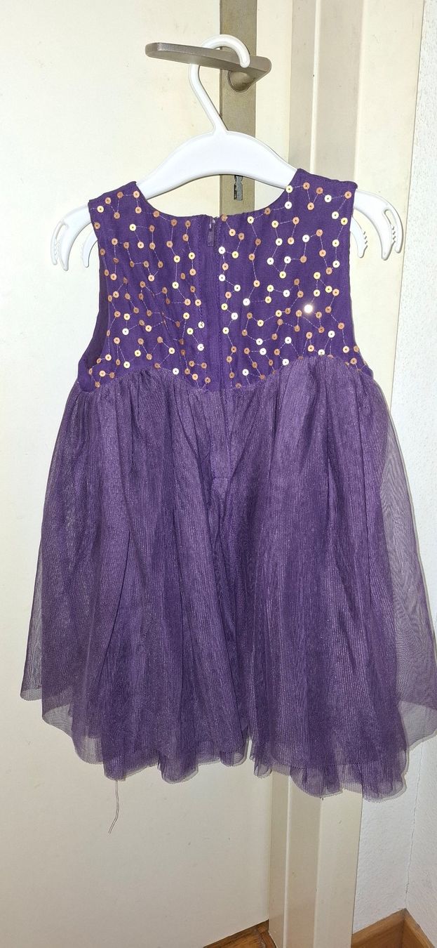 Vestiti & Gonne: Robe Smile violette bébé, taille 98 – Usato da Lausanne venduto da GeoTrouvetou1952 1