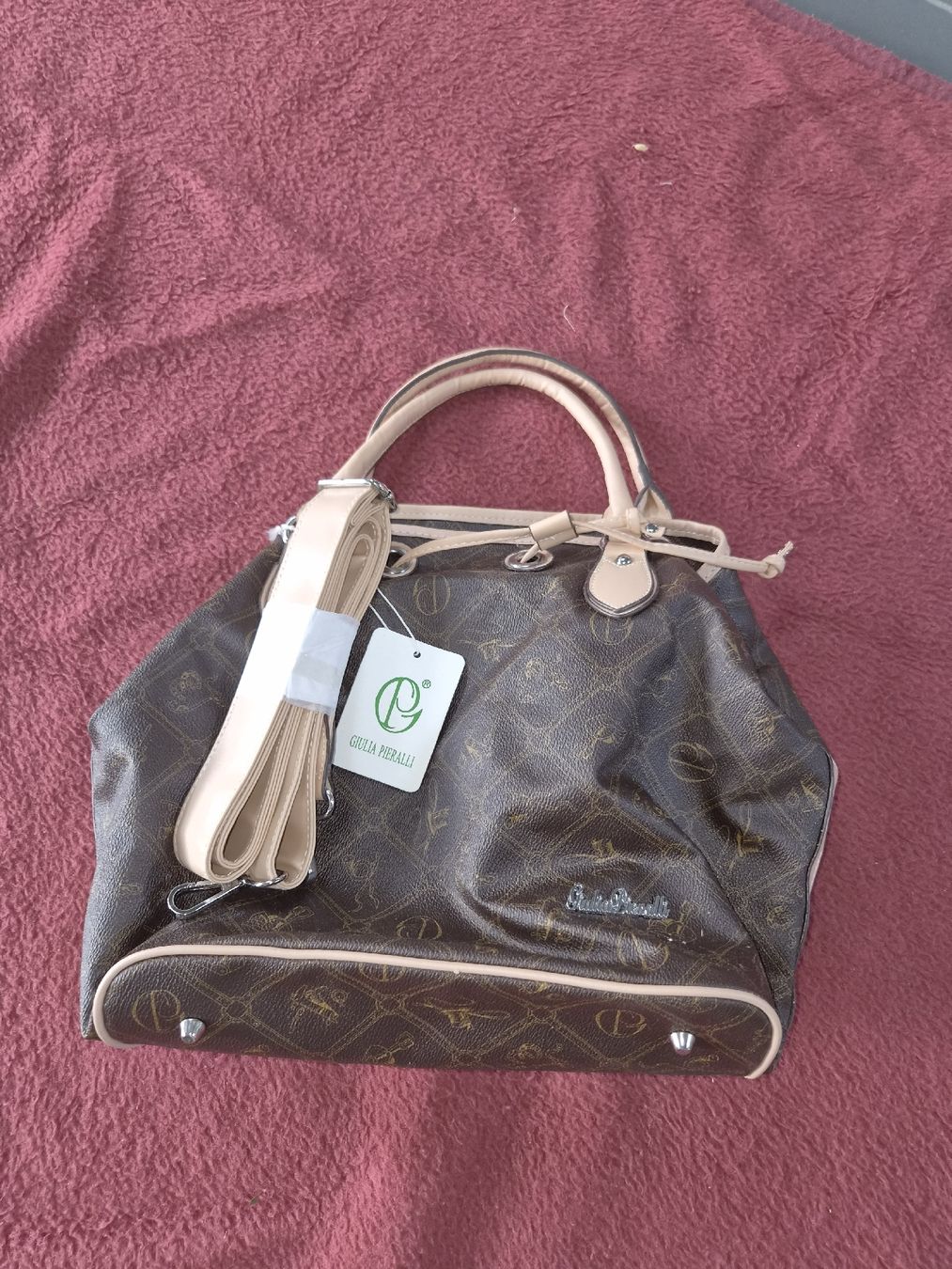 Borse da donna: Damen Handtasche Giulia Pieralli braun neu – Nuovo (secondo la descrizione) da Dürrenäsch venduto da Uliu