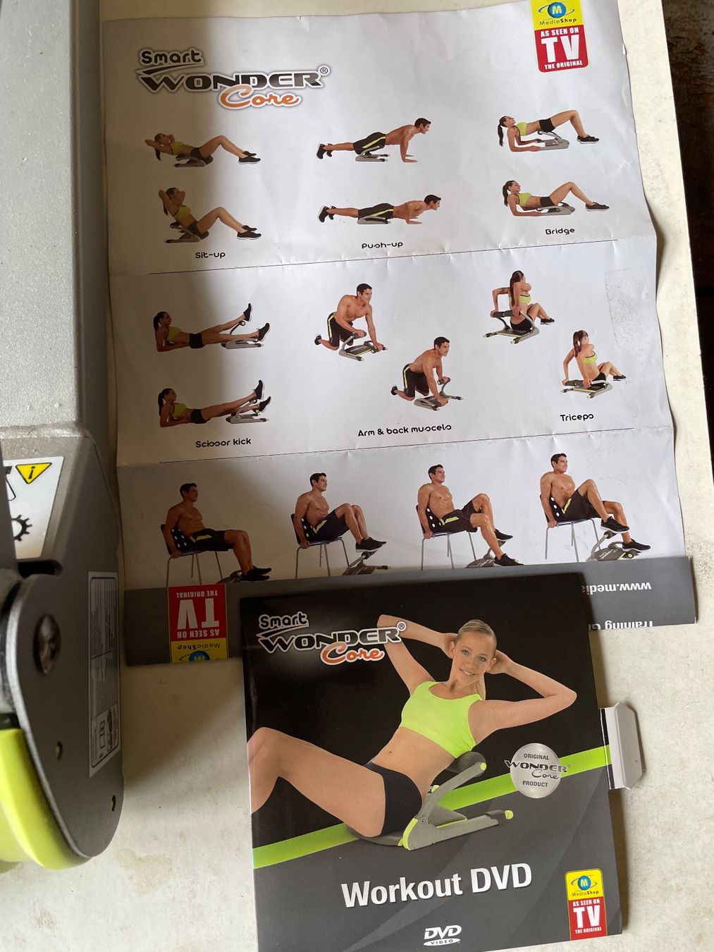Hometrainer: Wonder Core Smart - Bauchtrainer für das perfekte Sixpack! – Gebraucht aus Unterendingen von sneider01 1