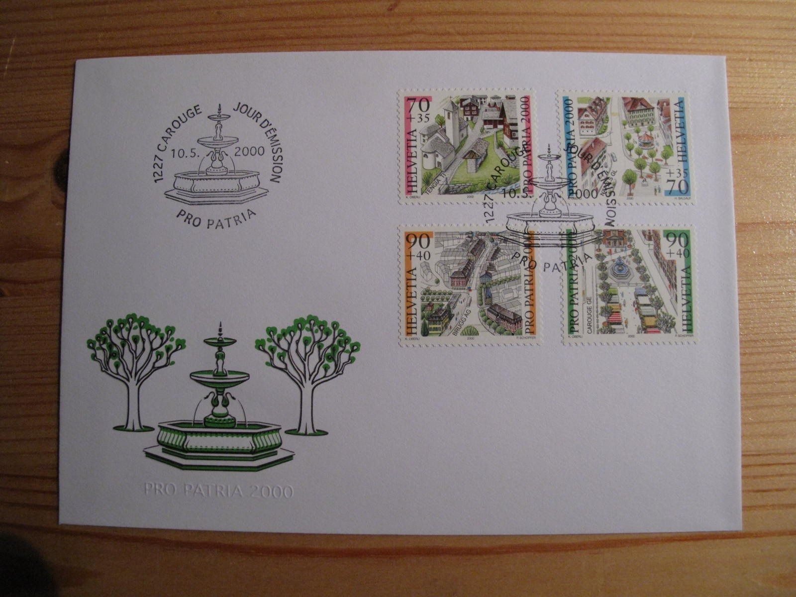 Tous les timbres: Pro Patria 2000 FDC – D'occasion à Wil SG par fva01