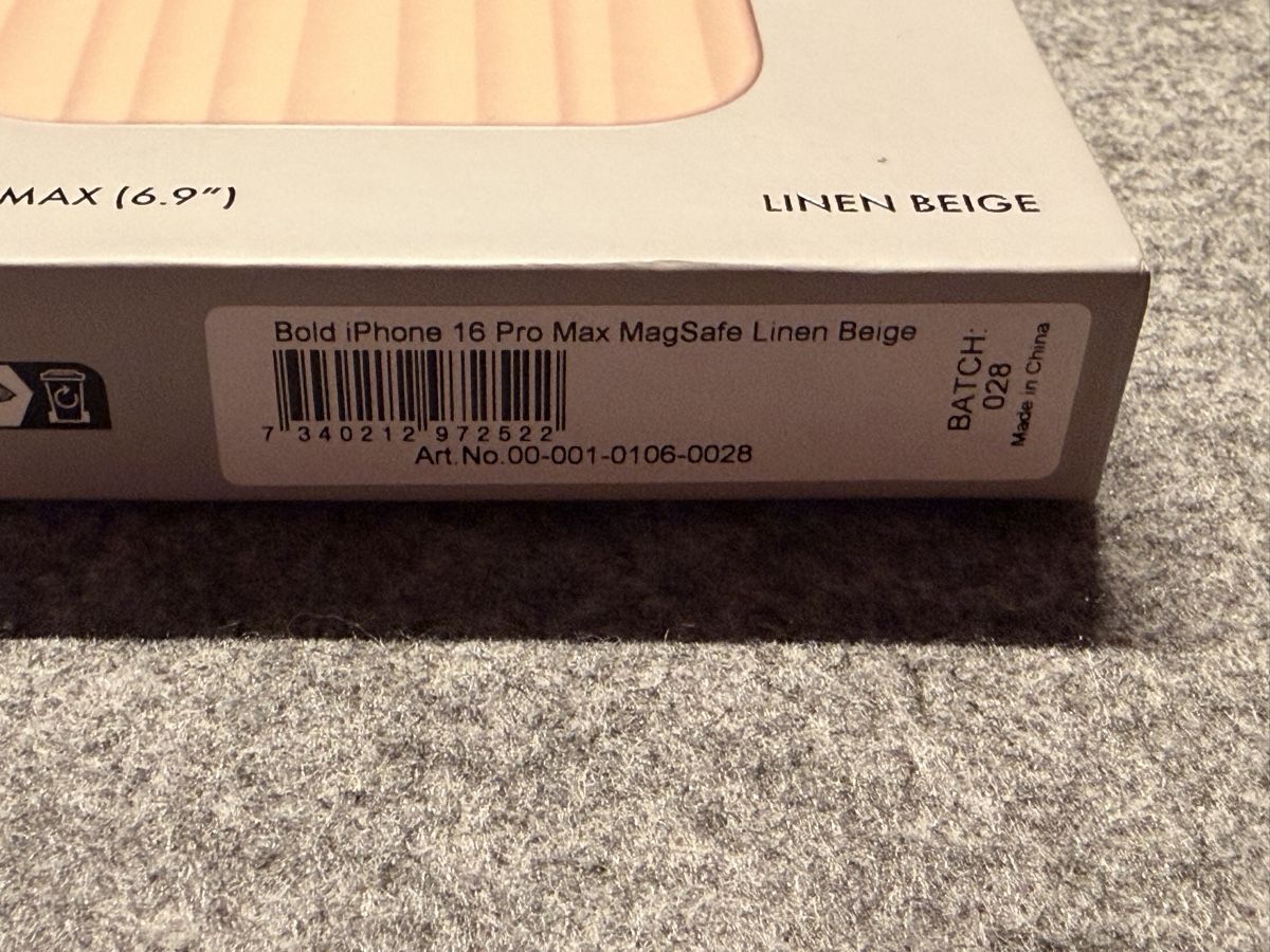 Cover & Protezioni schermo: Nudient MagSafe Case - iPhone 16 Pro Max – Usato da Zürich venduto da vh.8038 1