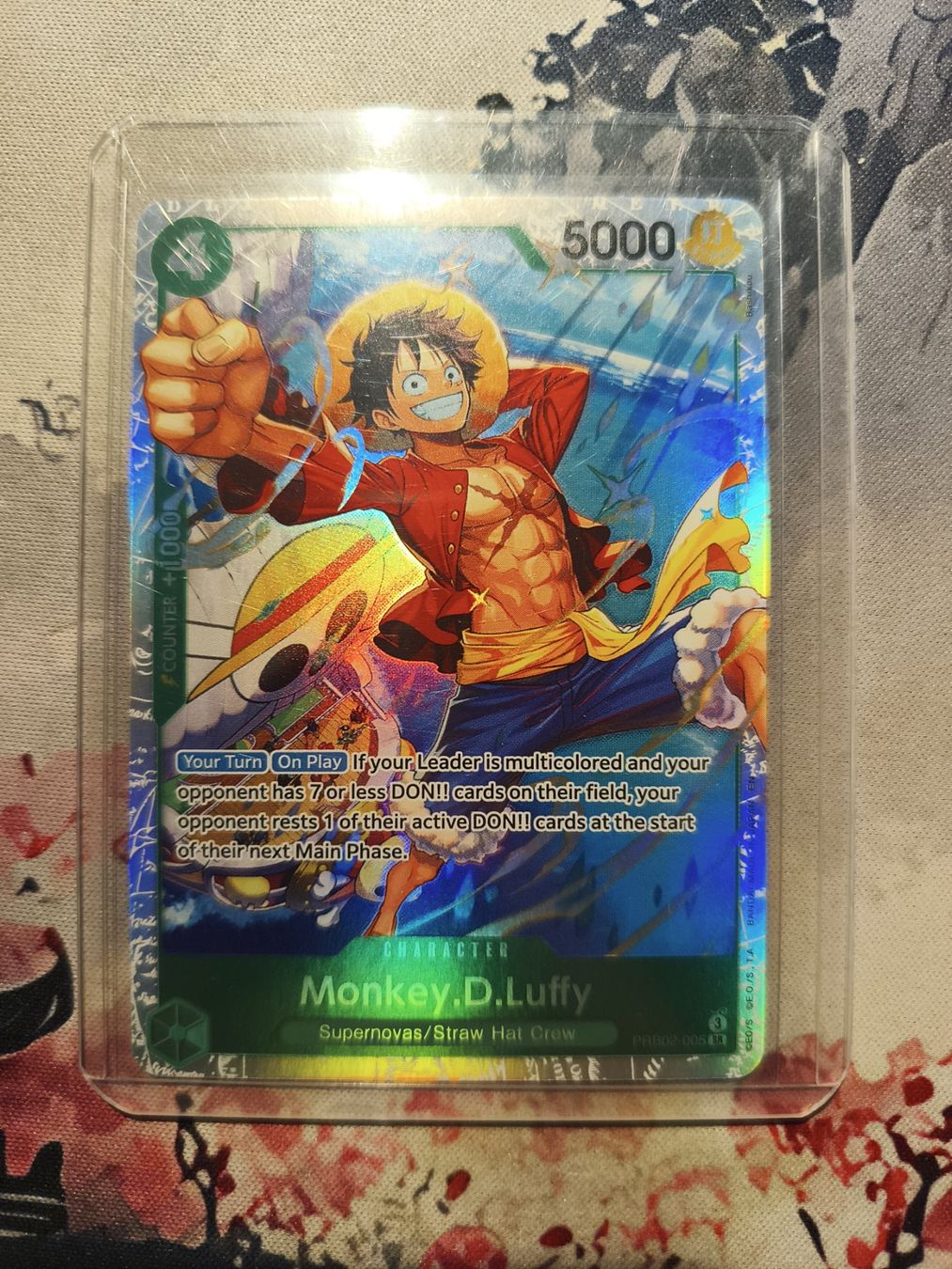 Bandai Cartes à collectionner: One Piece PRB02 English Monkey D. Luffy SR – Neuf (Voir description) à Kloten par Charlietommy