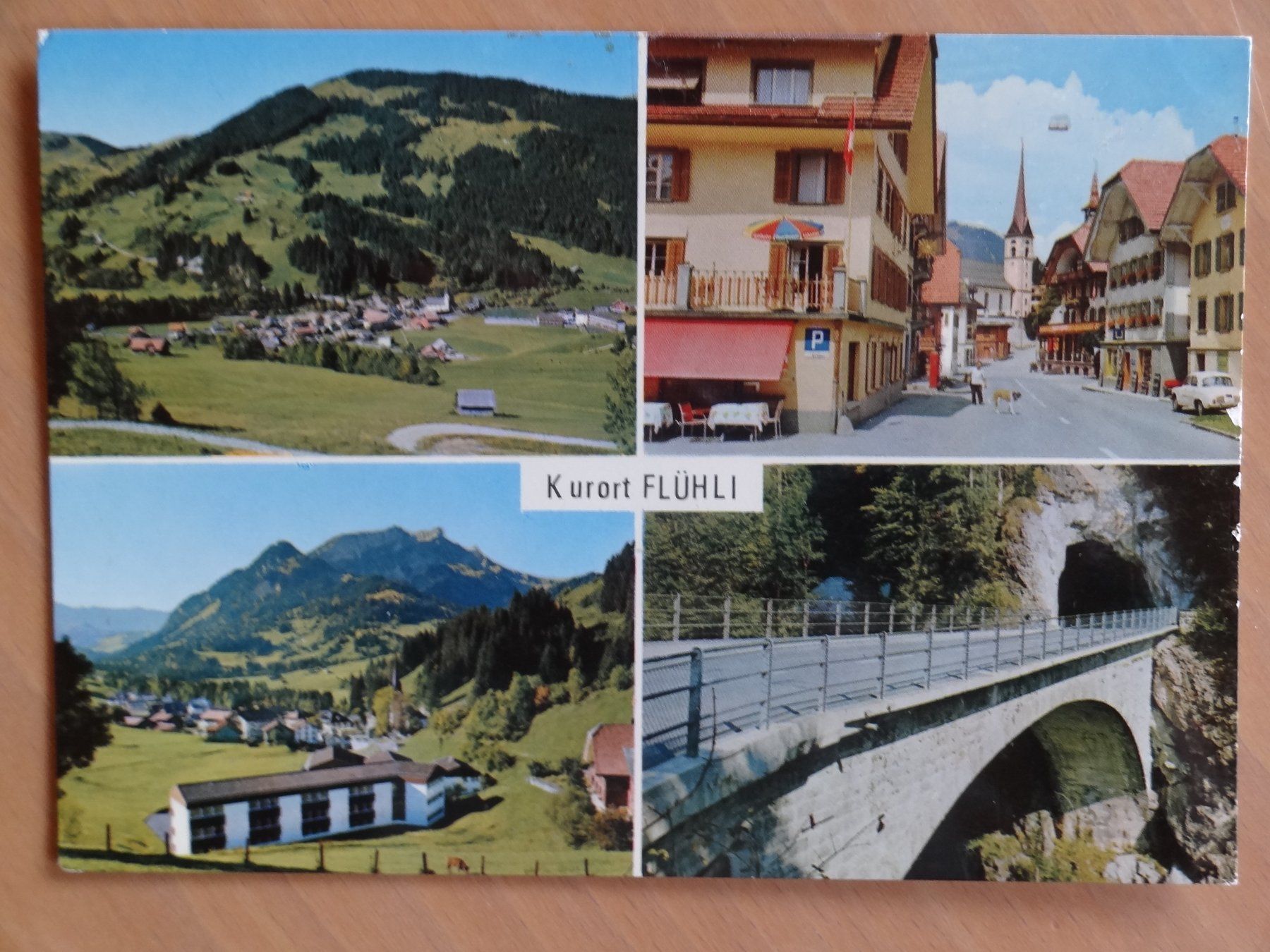 Cartoline postali: Flühli, Lucerne - Souvenir vintage – Usato da St Léonard venduto da Riglin