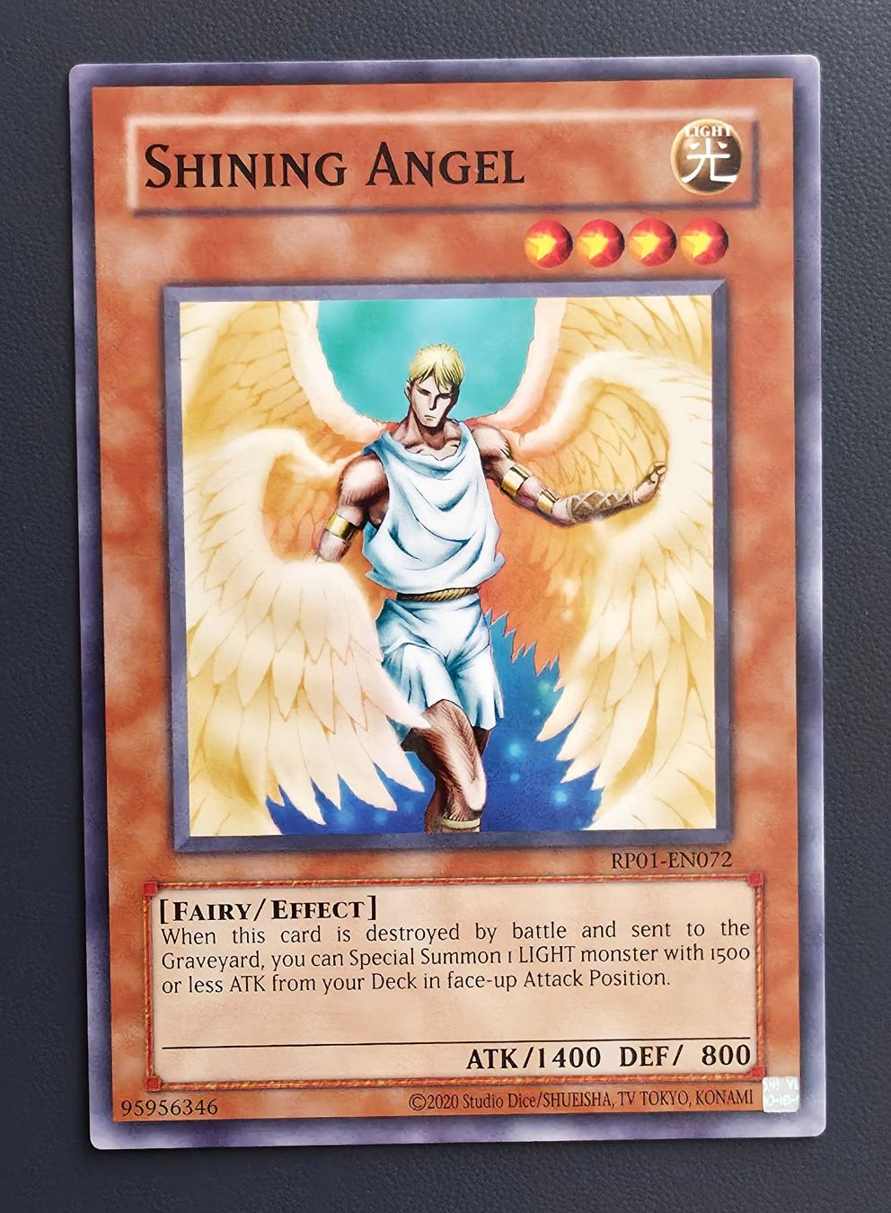 Yugioh Carte collezionabili: Shining Angel, RP01, Yugioh – Nuovo (secondo la descrizione) da Zürich venduto da StickerPatron