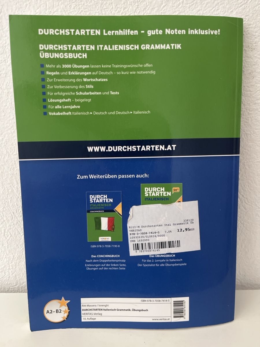 Livres: Durchstarten Italiensch – D'occasion à St.Gallen par aid_7tl7 1