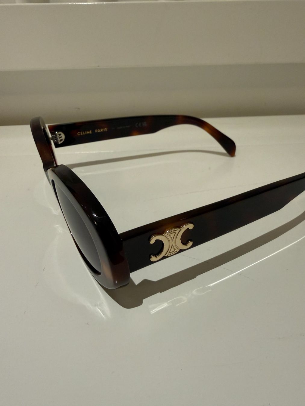 Celine Occhiali & Lenti: Celine Triomphe 01 sonnenbrille aus acetat – Nuovo (secondo la descrizione) da Küsnacht ZH venduto da theatorp 1