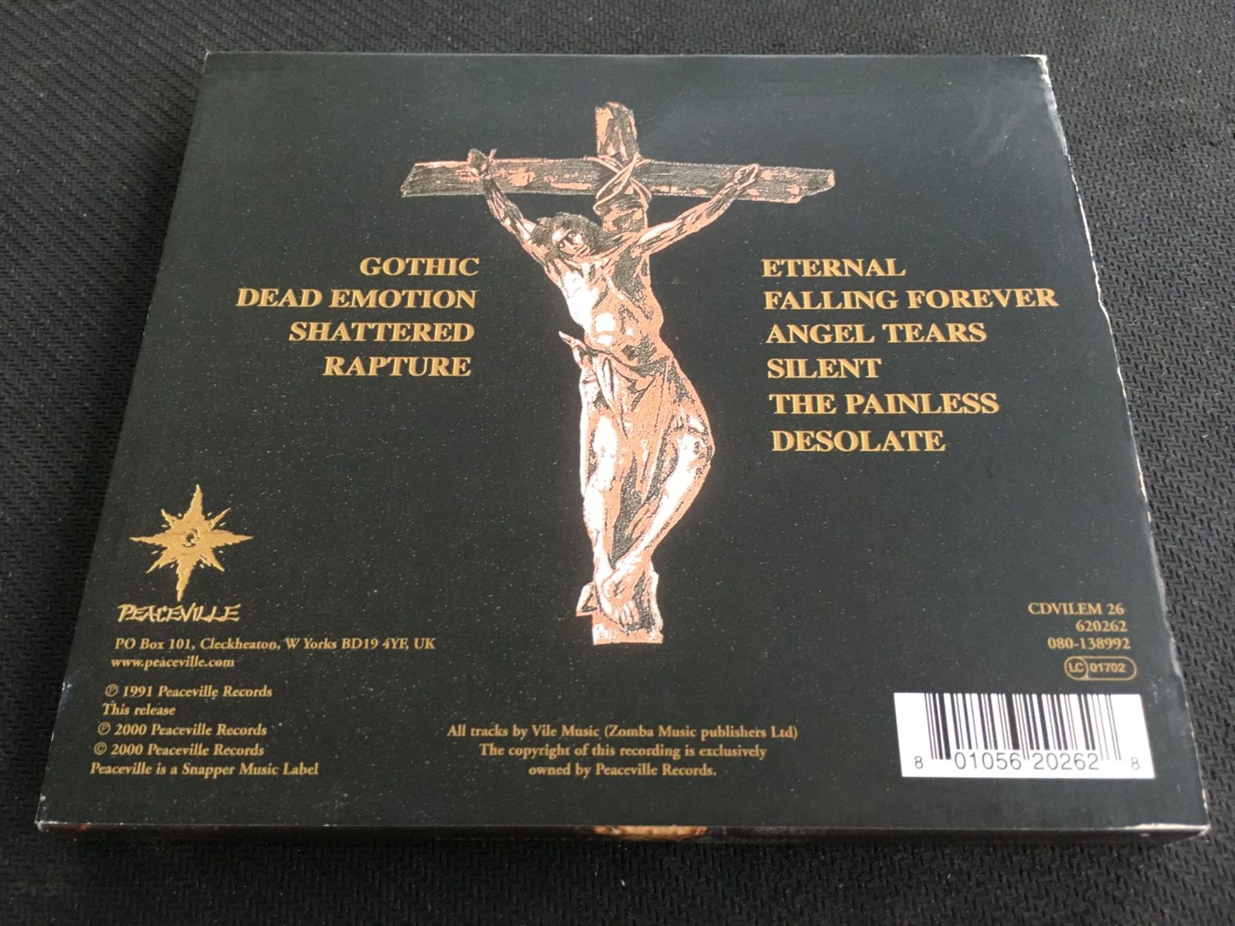 CD: Paradise Lost - Gothic -CD- – Usato da St.Gallen venduto da MedienJoe 4