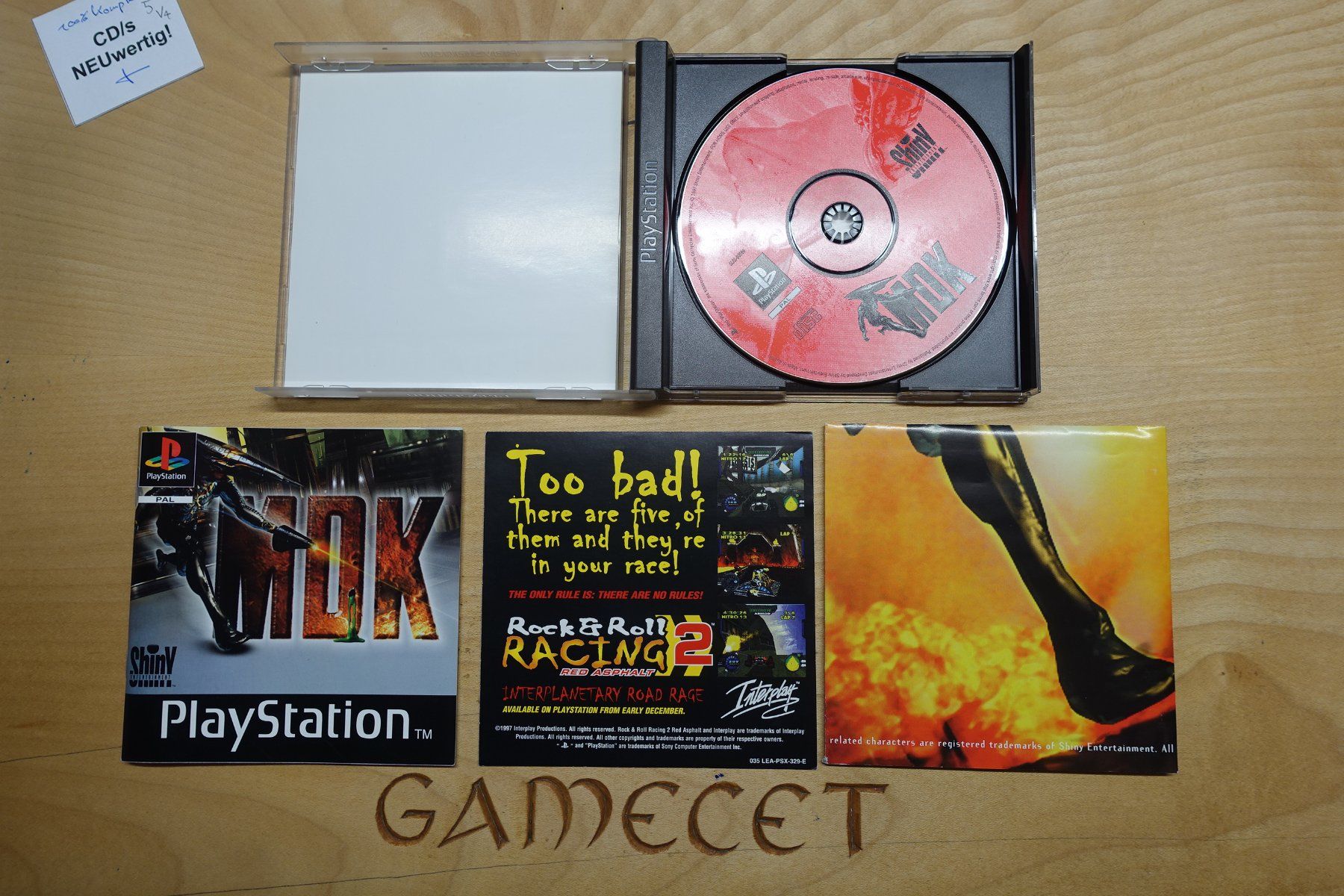 Sony Spiele: MDK – Gebraucht aus Steinach von Gamecet 3