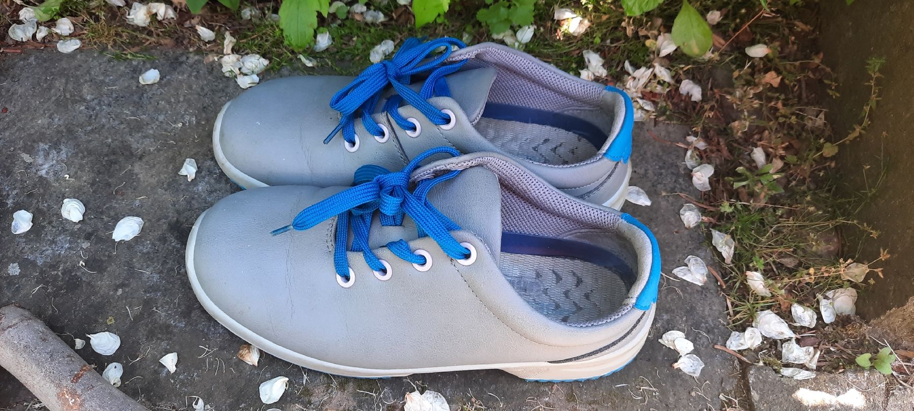 Scarpe da uomo: ABEBA bequeme Arbeitsschuhe grau / blau Größe 39 – Usato da Turbenthal venduto da tirare 2