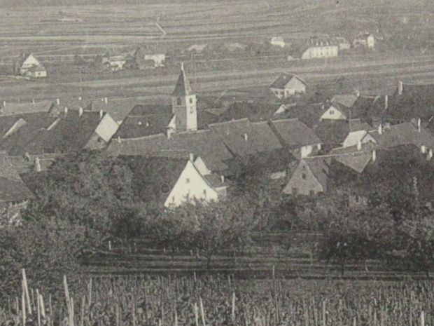 Ansichtskarten: Trasadingen , Kirche – Gebraucht aus Grenchen von Bluemchen1900